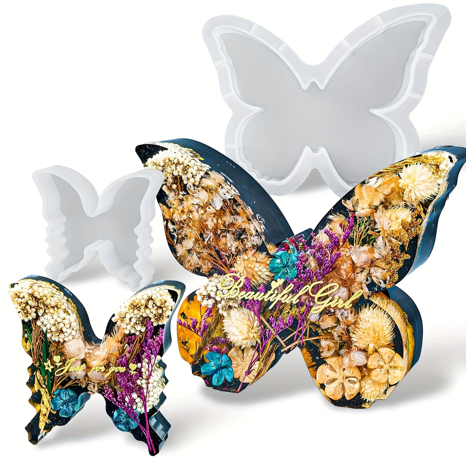 XL Butterfly Flower Preservation Mold
