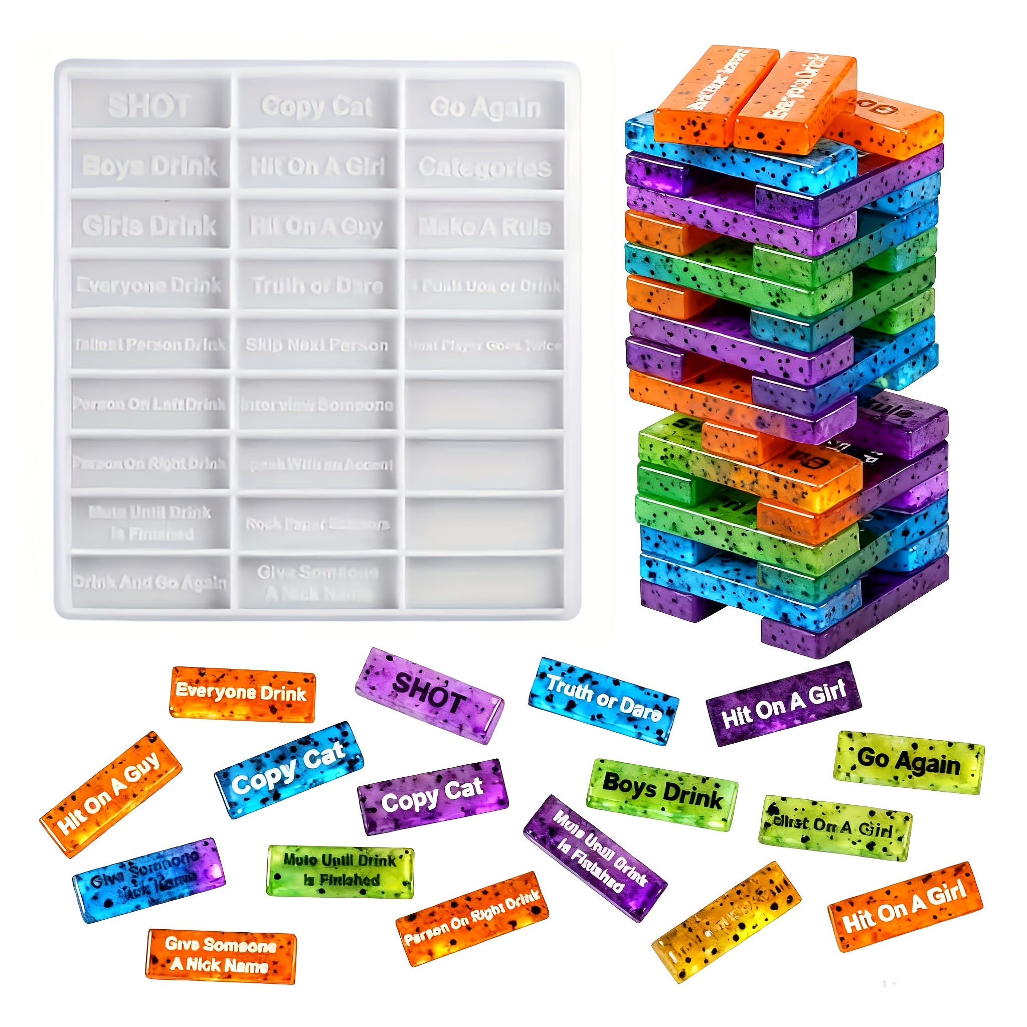 Stacking Block Game Mold