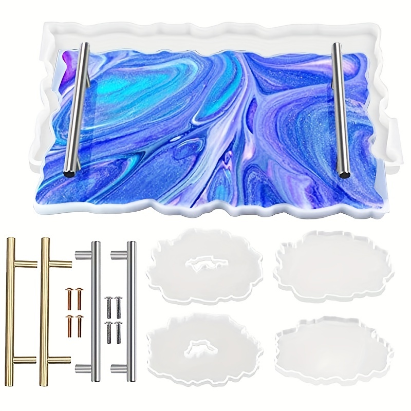 Onyx-Style Tray and Coaster Mold Kit