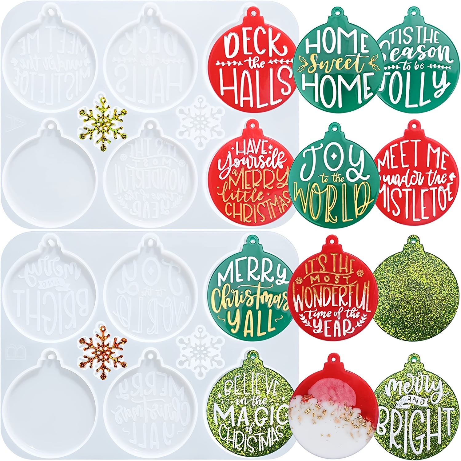 Christmas Ornament Mold Set