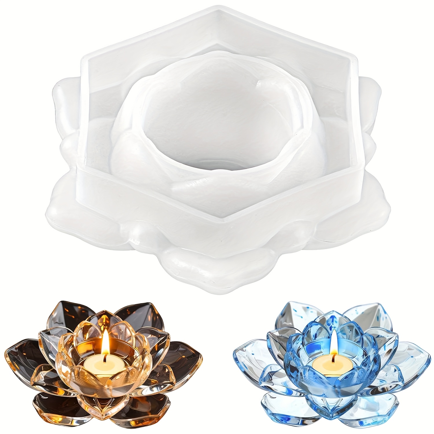 Lotus Tealight Holder Mold