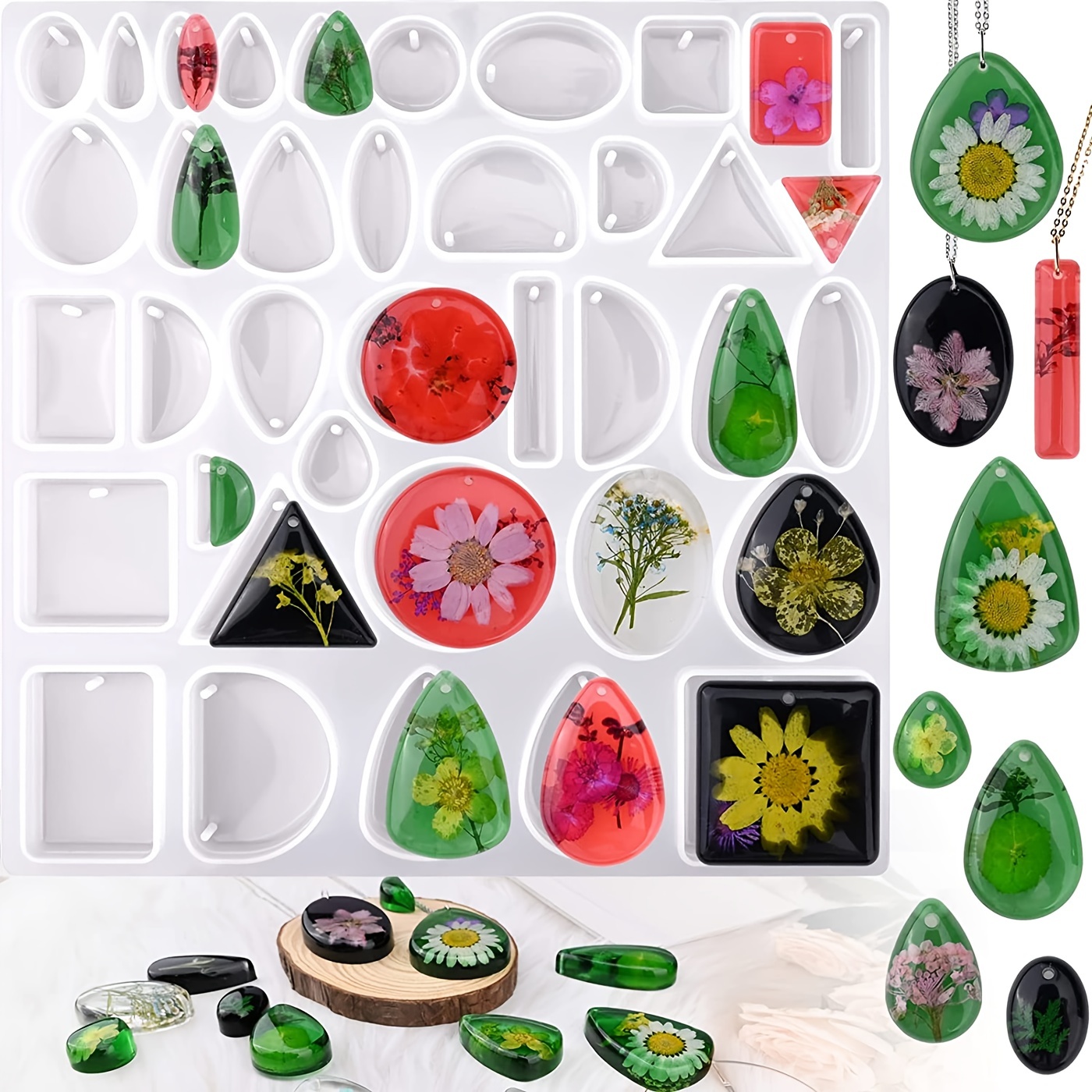 Pendant and Earring Mold Set