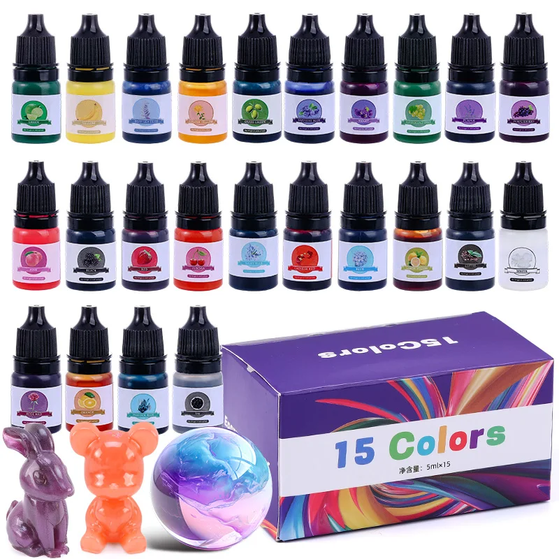 Liquid Resin Dyes, 12-24 Colors 2