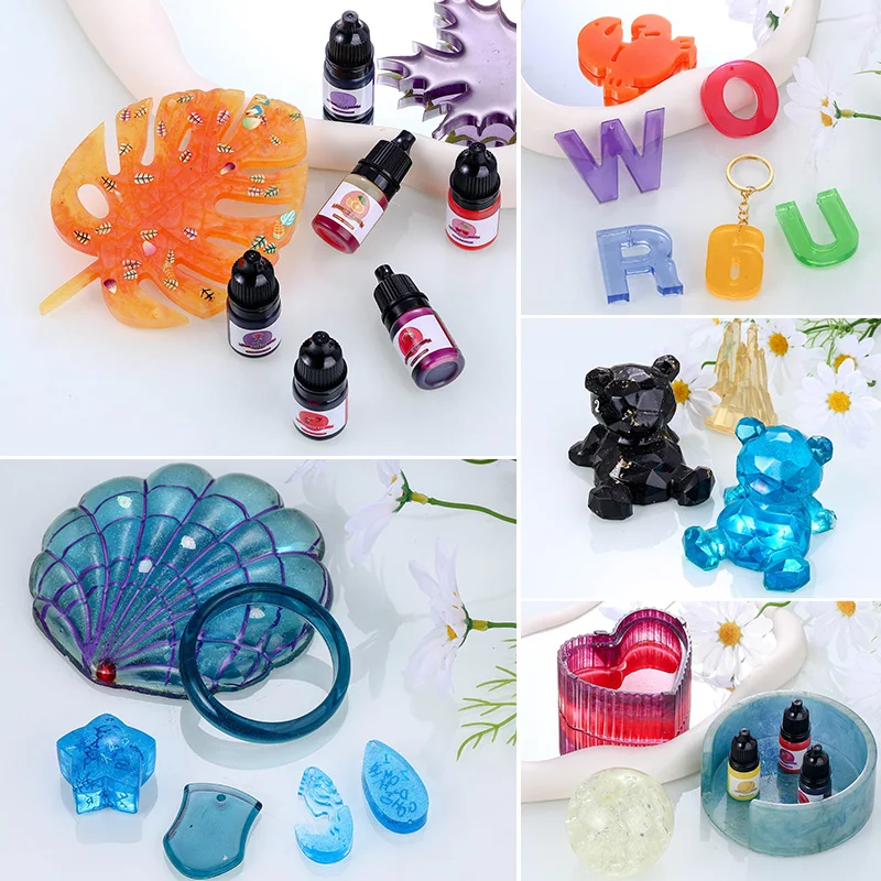Liquid Resin Dyes, 12-24 Colors 6