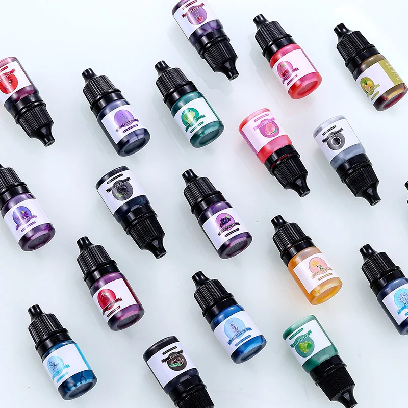 Liquid Resin Dyes, 12-24 Colors